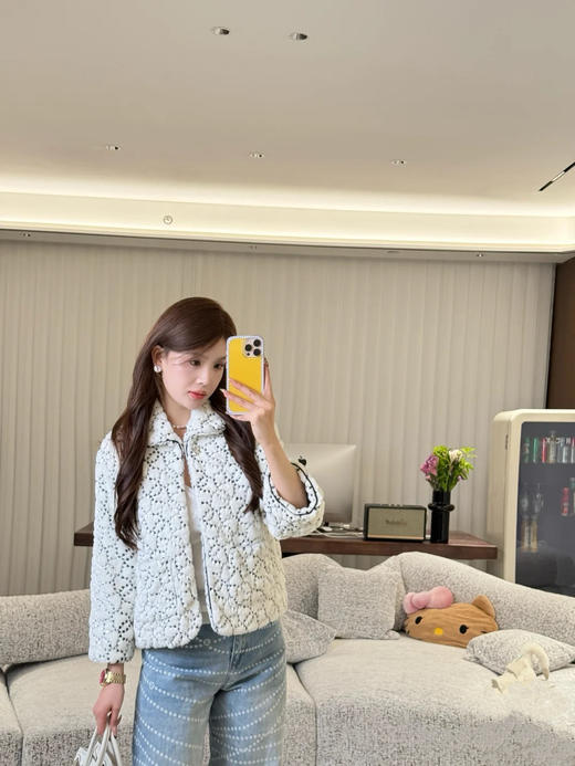 香奈儿 25秋冬新款 Neige滑雪系列亮片立领外套(TM) 商品图1