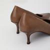 ROMI STUDIO头层蜡感擦色小牛皮羊皮方根尖头高跟鞋 RWDSP31668【跟高5.7cm左右】 商品缩略图8