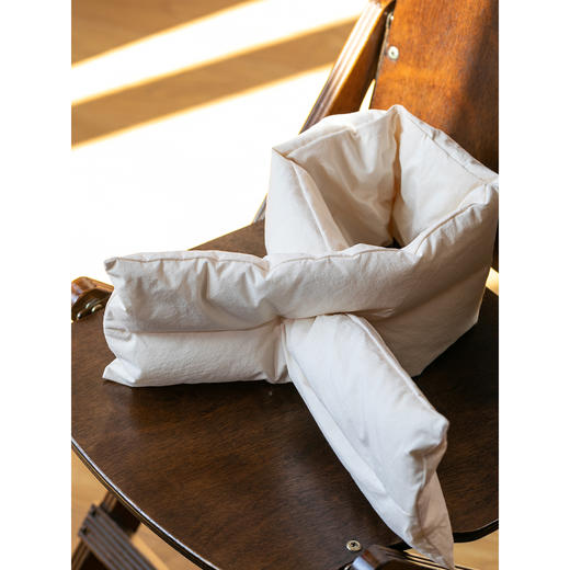 牧衣游原创 60支纯棉羽绒围巾保暖百搭 迁夕【不支持会员折】 商品图3