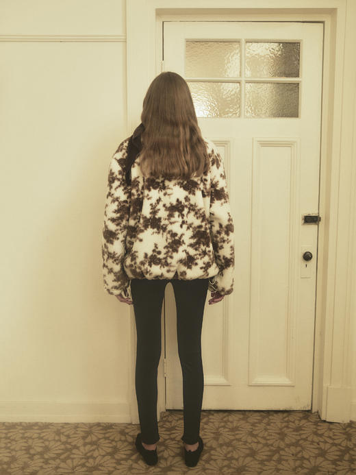 VC｜HD25018 Anette flower jacket  [ 外套 白咖 ]【HOLIDAY】 商品图4