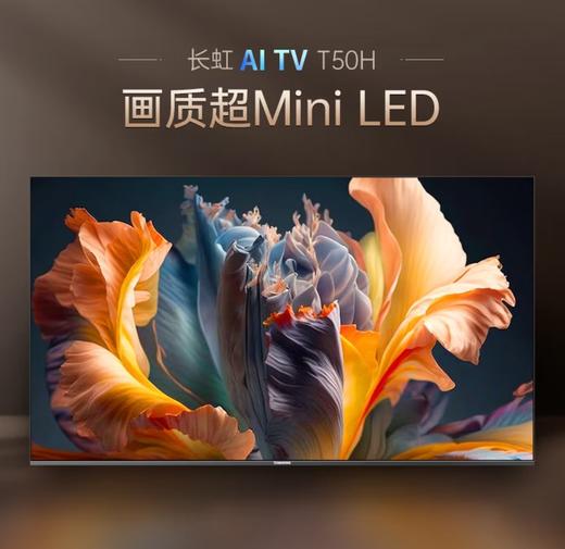 长虹85T50H 85英寸 黑晶高透屏 旗舰画质 观影超Mini LED 内置分仓回音壁的音乐电视 平板电视机 912896 商品图0
