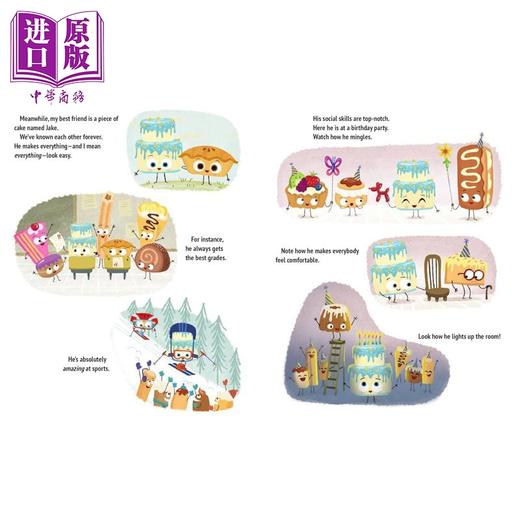 【中商原版】食物家族 谦虚的馅饼 Jory John The Humble Pie 英文原版 儿童绘本 图画故事书 诙谐幽默 进口童书3岁以上 精装 商品图4