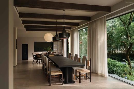 【峨眉山七里坪·597号院】5房温泉私汤/泳池小院，高端宴请，奢华别墅，避暑玩水，冬季赏雪zzqa 商品图5