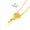 【灵瑞降喜】钻石世家 珐琅灵蛇项链 足金钻石项链  象征财运富贵长寿的灵蛇纹元素，黄金与闪耀钻石的时尚设计蕴藏金蛇庇护，蛇来运转的巧思【黄金产品不支持无理由退换货】预计3-5天发货 商品缩略图2