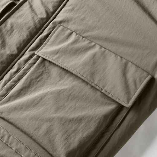 GXG男装【90白鸭绒】冬季工装大口袋立领休闲保暖男式羽绒服K&C 商品图12