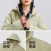 都市护身服|森马外套女春季中长款三防防风连帽落肩收腰通勤夹克 商品缩略图3