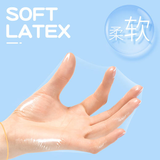 4维空间  久霸001-18只 玻尿酸001超薄持久 隐形裸感安全套 【四维空间高端进口情趣安全套】 商品图1