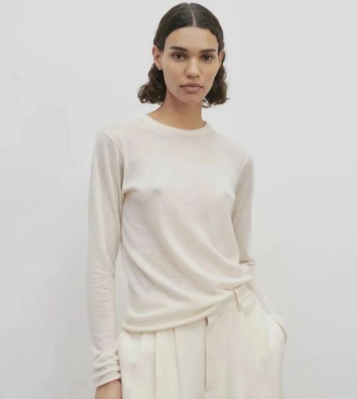 重磅！row长袖针织打底  康赛妮纱！万能百搭！圆领针织TEE 商品图2