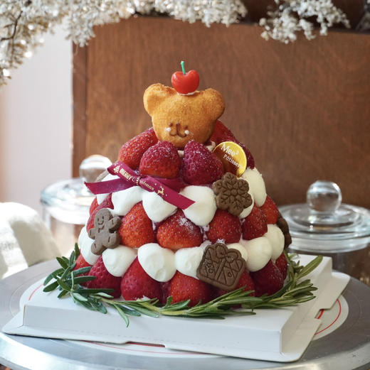 S009 圣诞限定| “草莓山” 草莓蛋糕 商品图0