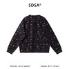 SDSA男士秋冬新款痞帅男装潮牌撞色碎花圆领卫衣百搭宽松套头上衣 商品缩略图4