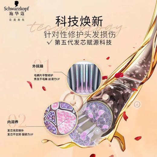 施华蔻金纯盈润精油洗发露 商品图7
