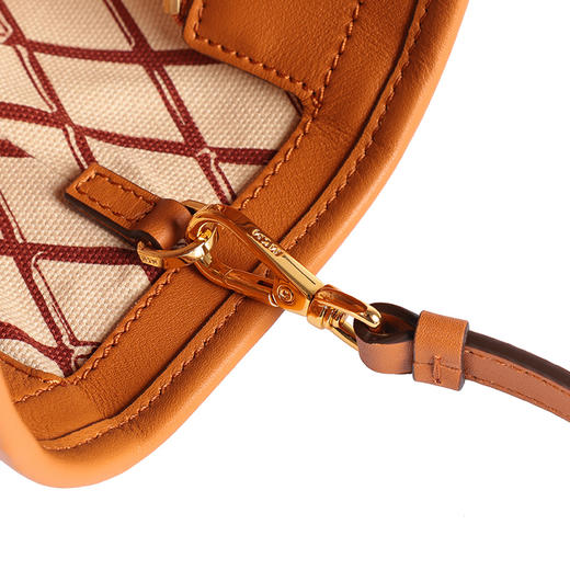 【超惠秒】MCM 女士 干邑色小号 手提单肩托特包 12445 商品图5