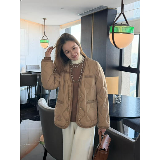 2512214    V领 气质 鹅绒服“石墨烯”里布 商品图8