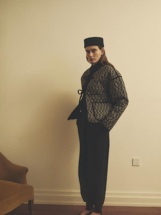 VC｜HHD25017 Susy quilted jacket [ 外套 藕色 / 藏青 ]【HOLIDAY】 商品图9