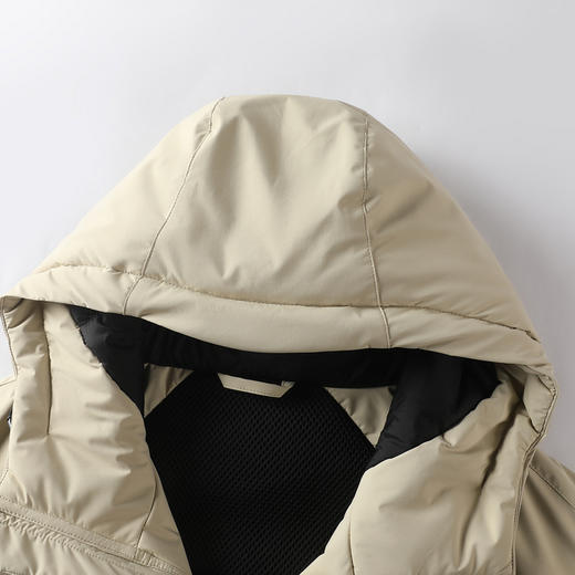 GXG男装【90白鸭绒】冬季时尚潮流户外通勤男式连帽短款羽绒服K&C 商品图8