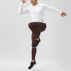 跃牌【欲动春风】男装系列 男士锦纶健身跑步长裤拉链口袋紧身运动长裤31343 商品缩略图3