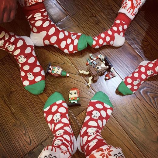正品授权品牌直发【happy socks圣诞限定礼盒】红格爱心+姜饼人+圣诞礼盒装，全家一起穿节日氛围直接拉满WD 商品图6