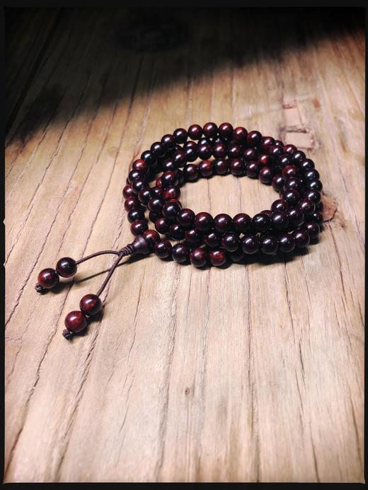 【小叶紫檀手串108颗】器悟雅玩 | 紫檀素串 高油高密 商品图1