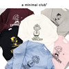 a minimal club重磅450克毛圈布夹克做旧水洗多图案卫衣AM5BST11 商品缩略图0