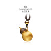 【沉香黄金】【福满厚禄系列】钻石世家 如意葫芦足金沉香吊坠（配绳）  古法黄金吊坠挂坠【黄金产品不支持无理由退换货】预计3-5天发货 商品缩略图3