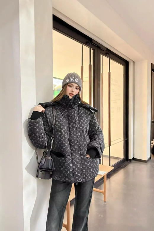 驴家  25秋冬新款 可拆卸连帽牛仔羽绒服(TM) 商品图9