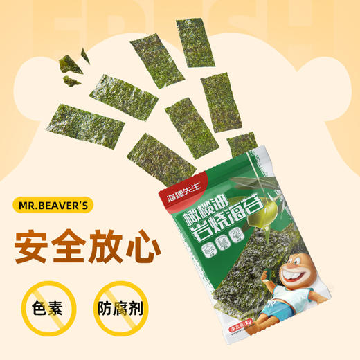 海狸先生岩烧海苔食材拌饭包饭材料2g*24袋 商品图3