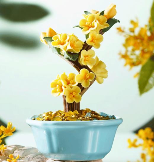 （赠价值百元车载香薰礼盒）上新了故宫瓷花盆景香薰，联手江南香道品牌，苏叶堂」打造，从诗词意境中汲取香氛灵感 商品图0