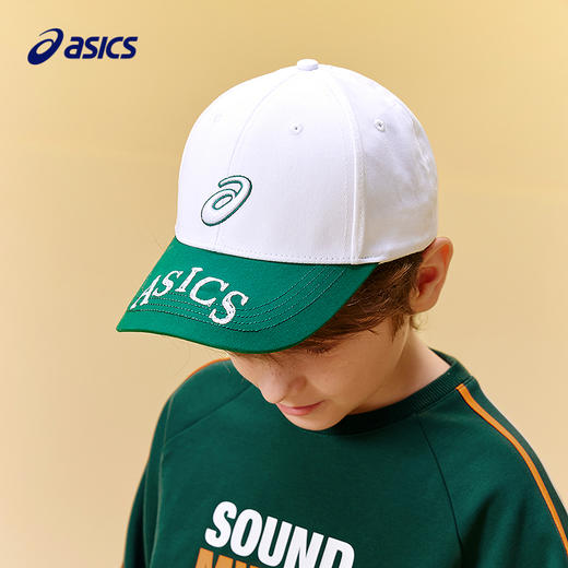 ASICS/亚瑟士儿童25年新款中大童轻量舒适棒球帽透气百搭穿戴有型 商品图1