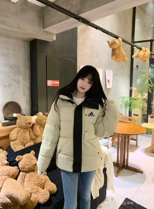 D121120冬季美式潮流抗寒90鸭绒羽绒服男女情侣款连帽羽绒服 商品图4