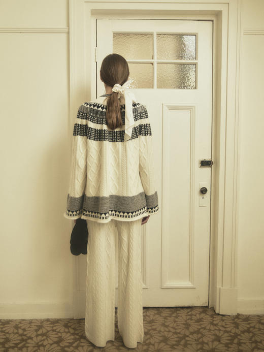 VC｜HD25001 Ulla knit sweater [针织上衣 白  ]【HOLIDAY】 商品图5