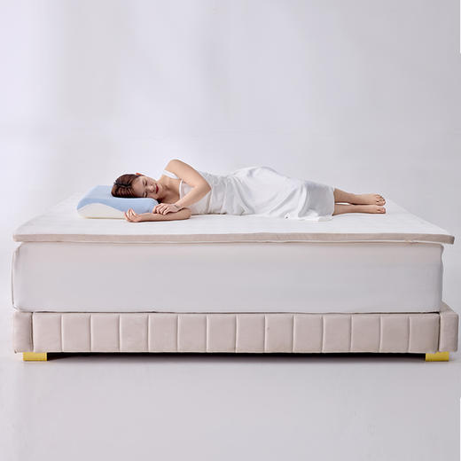 多喜爱 α深睡自然醒记忆垫【慢回弹记忆绵】【三段分区】【双层垫芯】【针织面料】自动塑性 柔弹护脊 两款厚度 商品图11