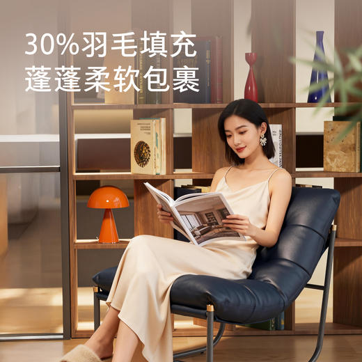 顾家家居整装 固定皮单椅 90.KZ.A026 商品图6