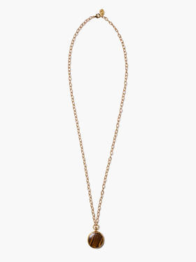 订购6周到｜Chan Luu-POCKET-虎眼石 长项链［美国设计师］