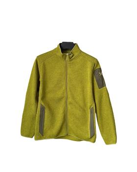 中性款刺绣立领抓绒外套lv003