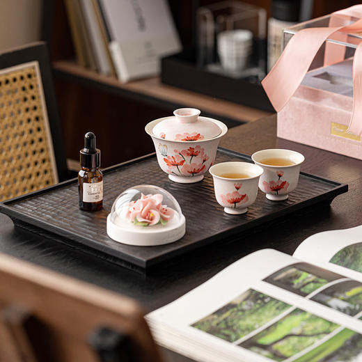 【非遗陶瓷手捏花传承】2026 汐岚萃蝶·手绘虞美人 商品图10