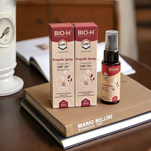 新西兰BIO-H 佰澳和 UMF20+蜂蜜蜂胶口腔喷雾 30ml/支 商品图6