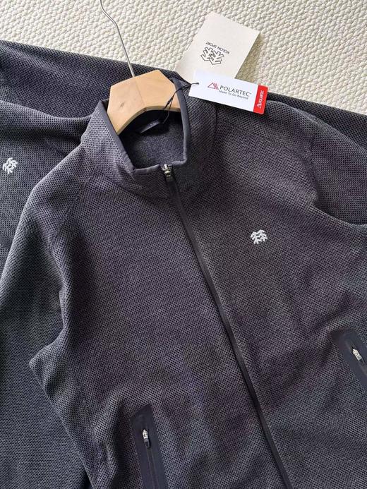 D121166男士立领抓绒夹克秋冬透湿保暖外套户外运动上衣 商品图9