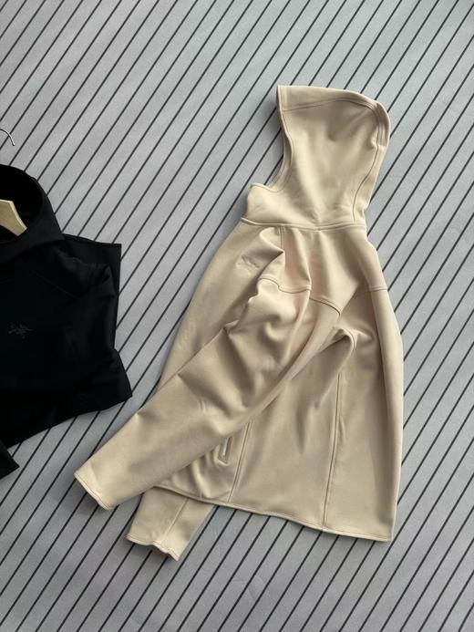 D121145情侣保暖压胶帽衫长袖冬季帽衫多功能运动上衣 商品图5