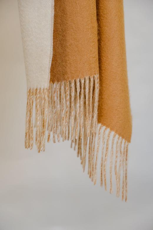 MAISON COVET 纯山羊绒双面披肩 商品图5