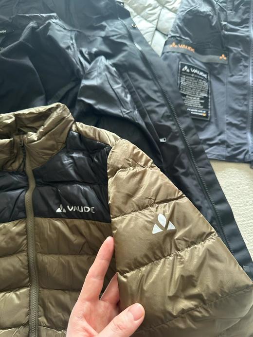 D121111男士户外冲锋衣防风防水保暖三合一羽绒服 商品图8