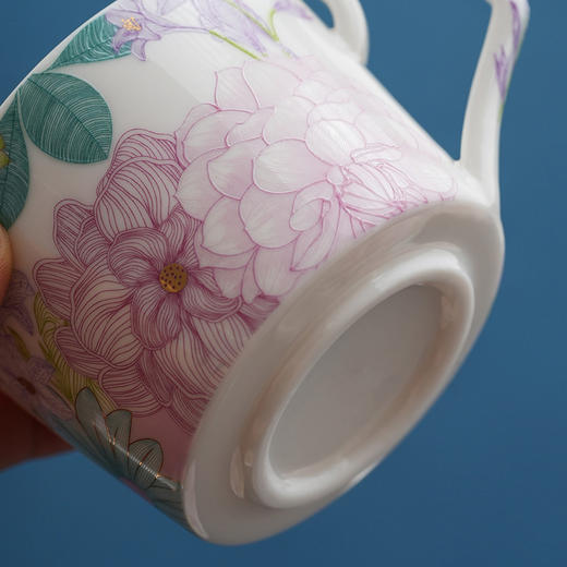【非遗陶瓷手捏花传承】2026 繁花-咖啡杯套组 商品图11