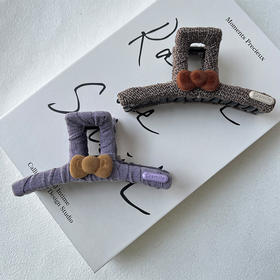 高级感甜美露露紫绕布抓夹JTLLZ抓夹-纪念日百货门店同款167145439