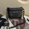 Chanel 小号 黑金色 做旧牛皮 流浪包 商品缩略图1
