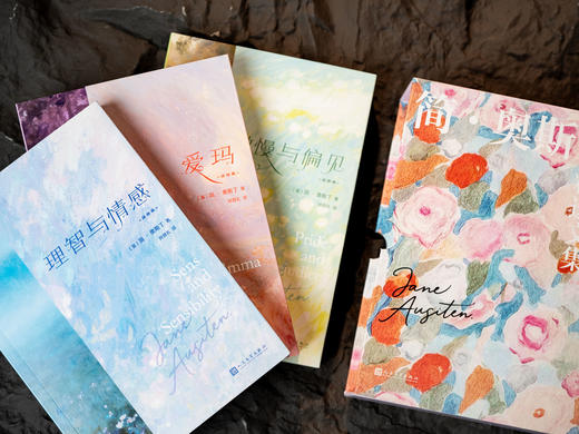 《简·奥斯丁精选文集》（全3册）|诞辰250周年纪念，精美函套典藏，影响毛姆、伍尔夫、李健、张爱玲一生，跨越200年，看见文学纯粹的魅力 商品图8