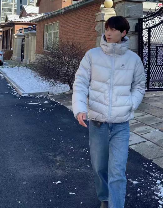 D121148轻量保暖防泼水防风户外运动登山御寒连帽羽绒服 商品图7