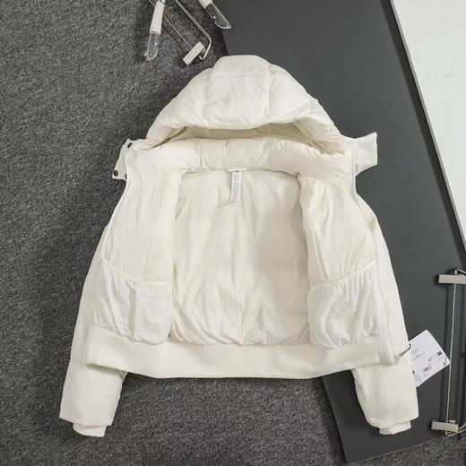 D121154精准保暖轻盈廓形立领女款短款羽绒服 商品图6