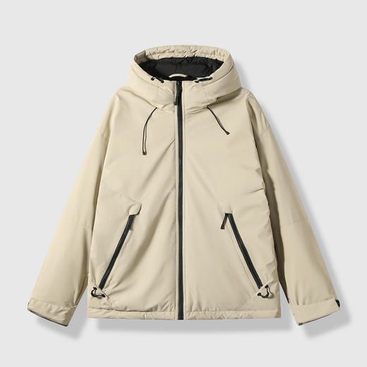 GXG男装【90白鸭绒】冬季时尚潮流户外通勤男式连帽短款羽绒服K&C 商品图6