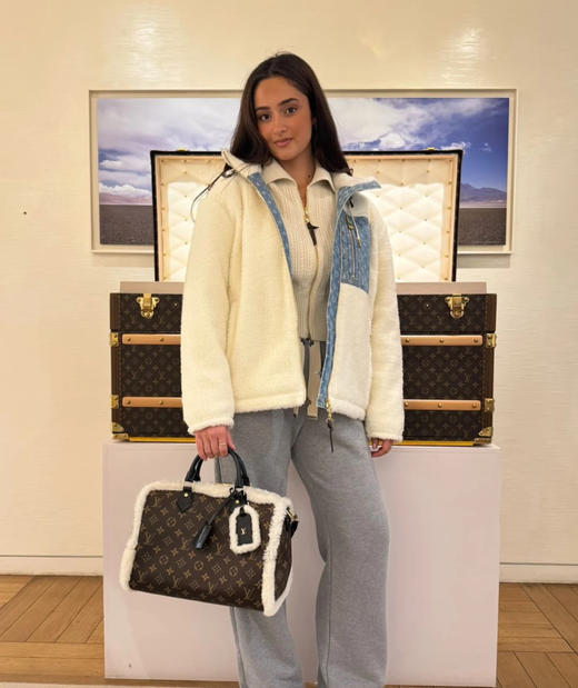 驴家 SKI系列大爆款  MONOGRAM 元素绒面夹克 (KX*MM) 商品图4