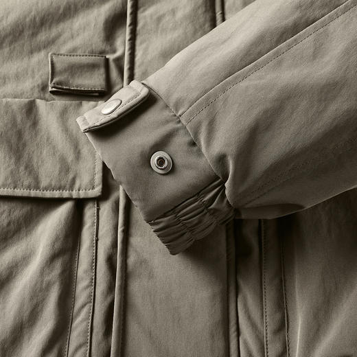 GXG男装【90白鸭绒】冬季工装大口袋立领休闲保暖男式羽绒服K&C 商品图13