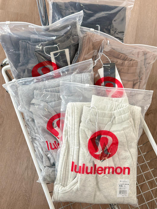 一条过冬棉加绒阔腿裤时髦卫裤 商品图12